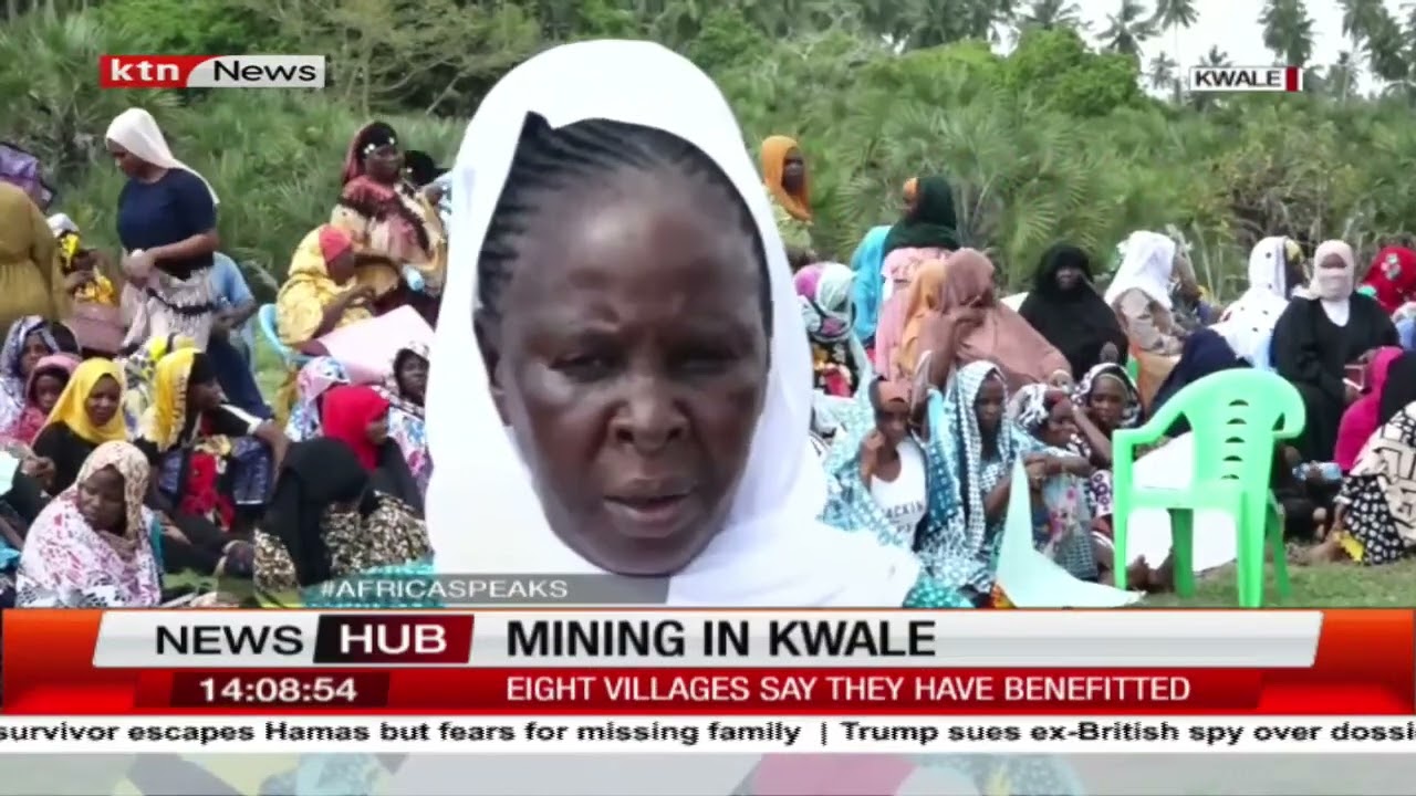 Mining in Kwale: Residents want base titanium activities to continue