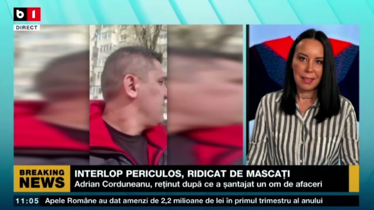 INTERLOP PERICULOS, RIDICAT DE MASCAȚI_Știri B1_13 apr 2022