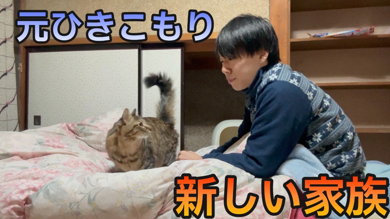 【築60年4畳半】小さな暮らしに、新しい家族ができました。