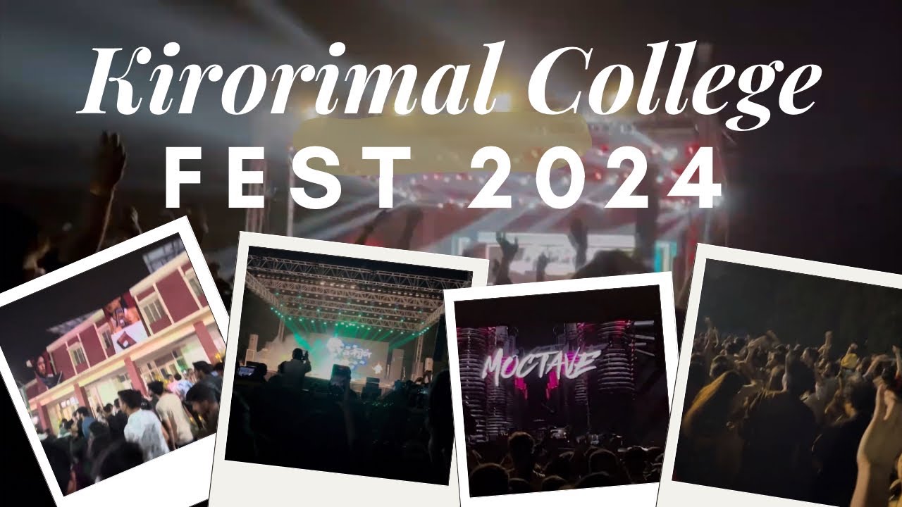 Kirorimal College Fest | 2024 | Delhi University | North Campus | Rakshit Tiwari |