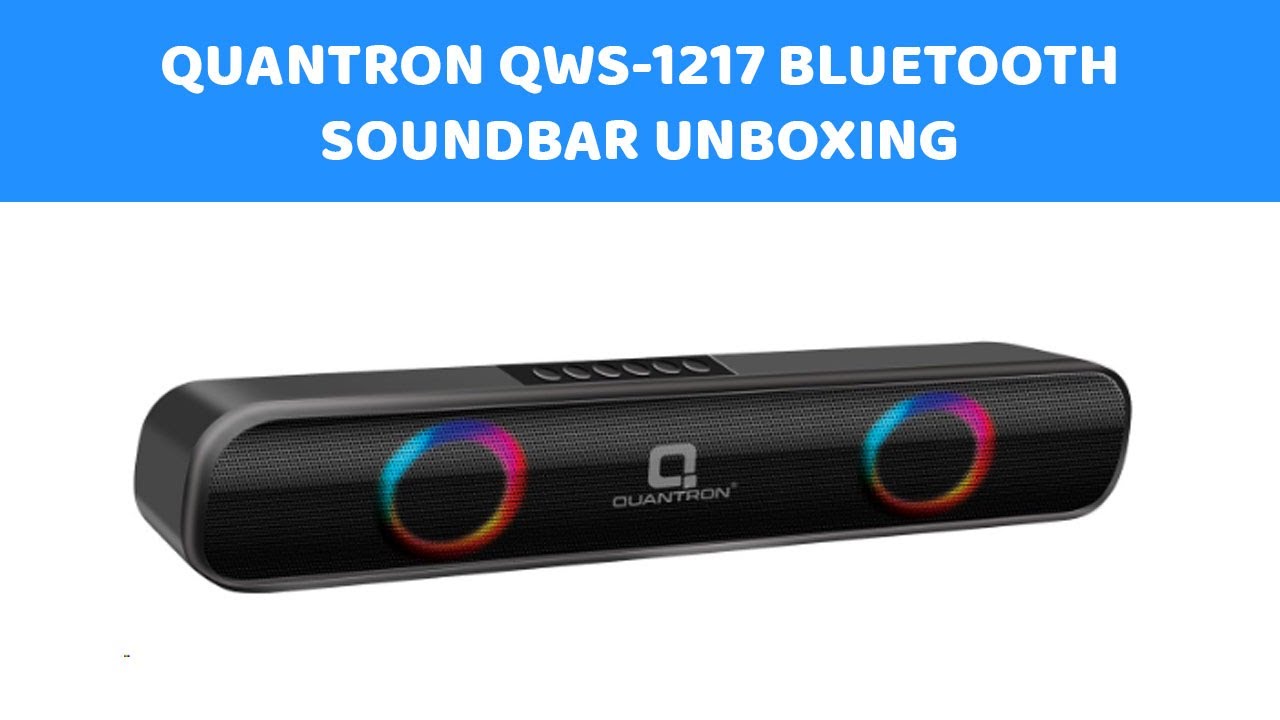 QUANTRON QWS-1217 BLUETOOTH SOUNDBAR