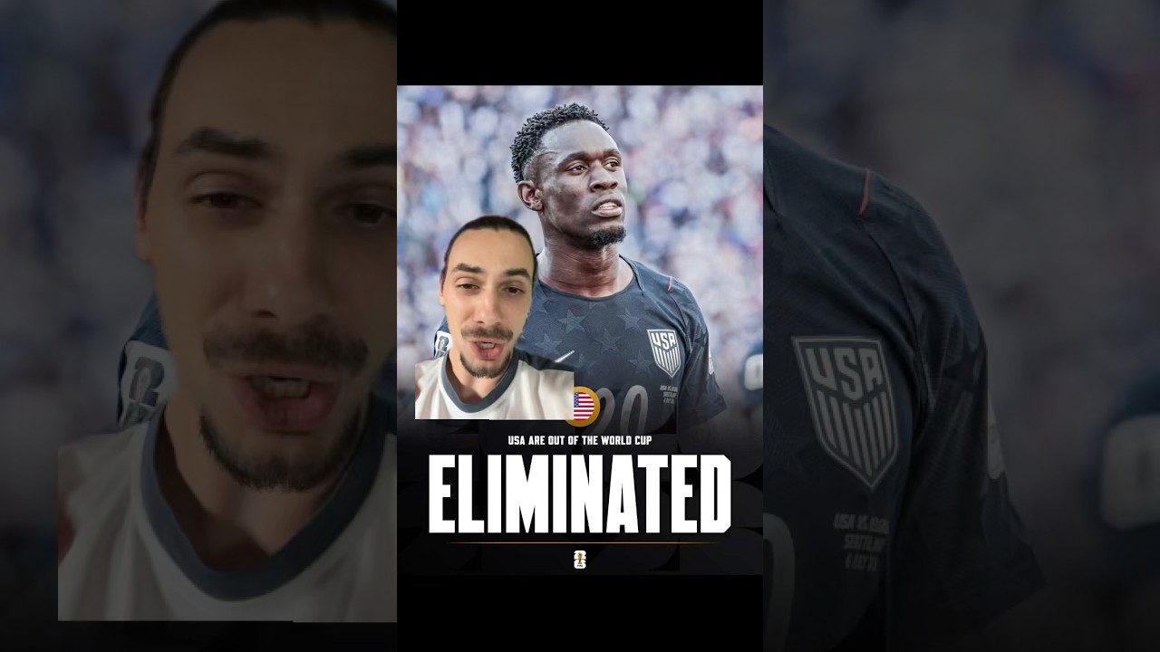 USA ELIMINATED FROM THE WORLD CUP | USA 1-4 Belgium World Cup 2026 #usa #belgium #worldcup2026