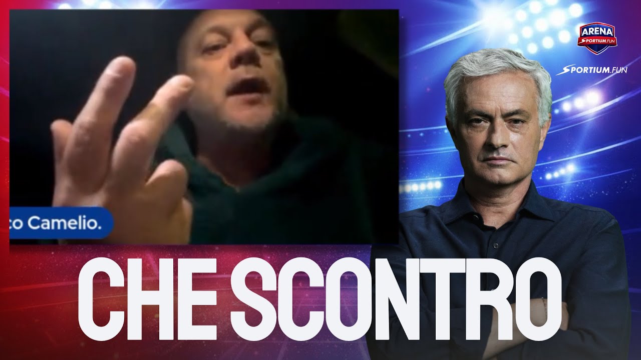Mourinho INFUOCA La LIVE e Camelio IMPAZZISCE ||| Volano INSULTI