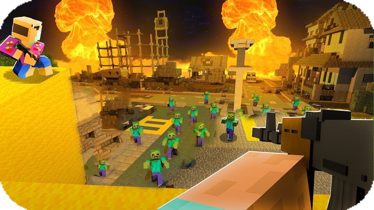 LOS NOOB ESTÁN MURIENDO!! 😭 GUERRA NUCLEAR EN MINECRAFT # 1