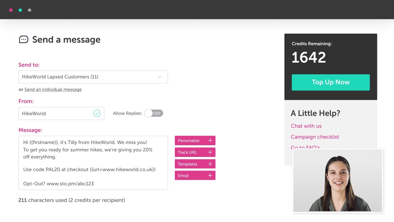 How To Send An Online SMS Message | FireText Business SMS Platform