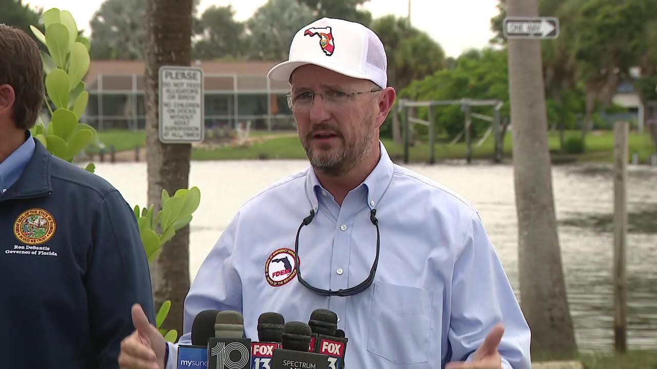 Gov. DeSantis touring Sarasota as residents recover from flood damage after Tropical Storm Debby