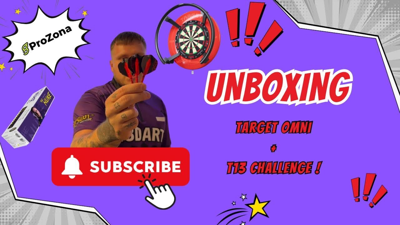 Unboxing Target Omni + challenge 🎯