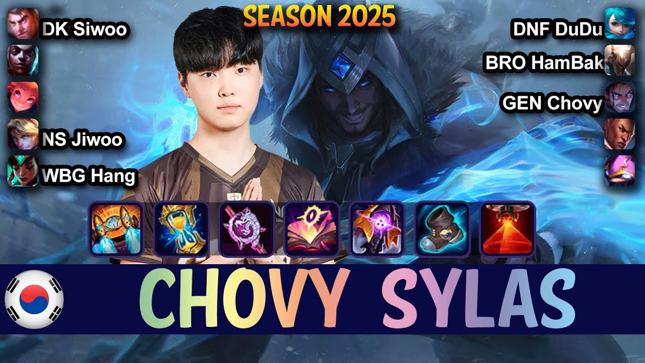 GEN Chovy SYLAS vs ZOE Mid - Patch 25.10 KR Ranked | lolrec