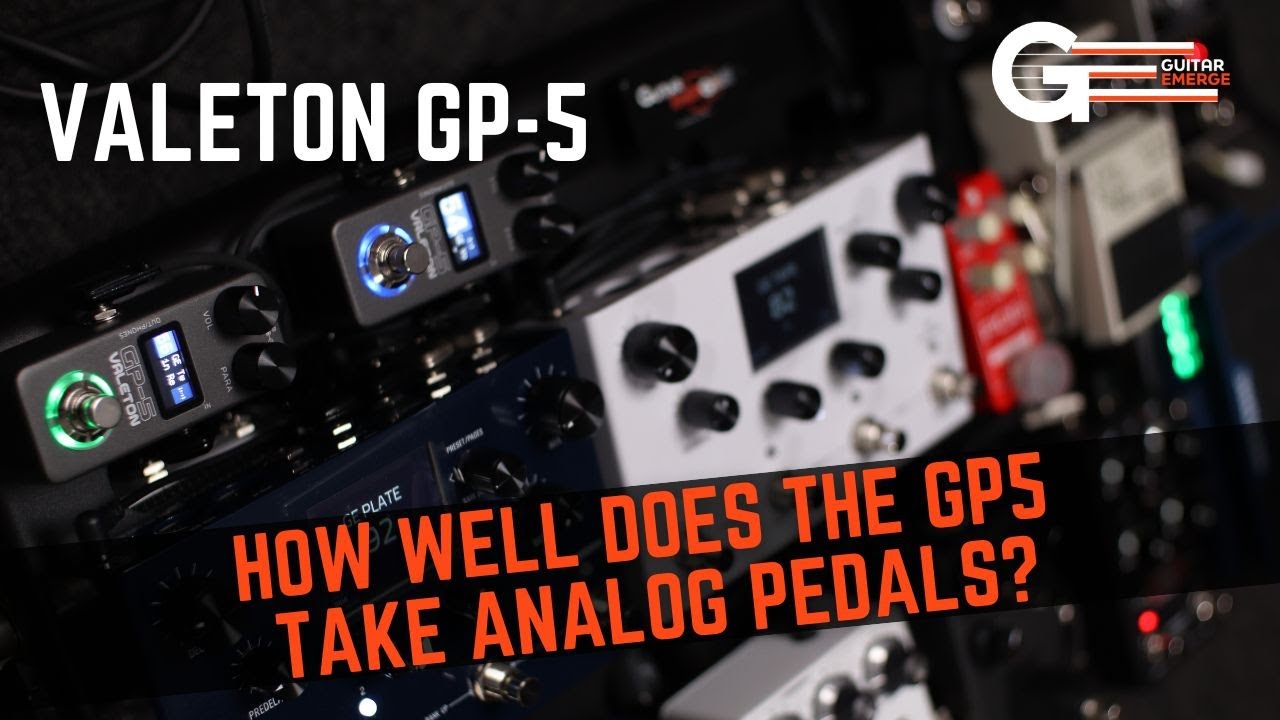 Valeton GP5 (хорошо ли он воспринимает аналоговые педали?)