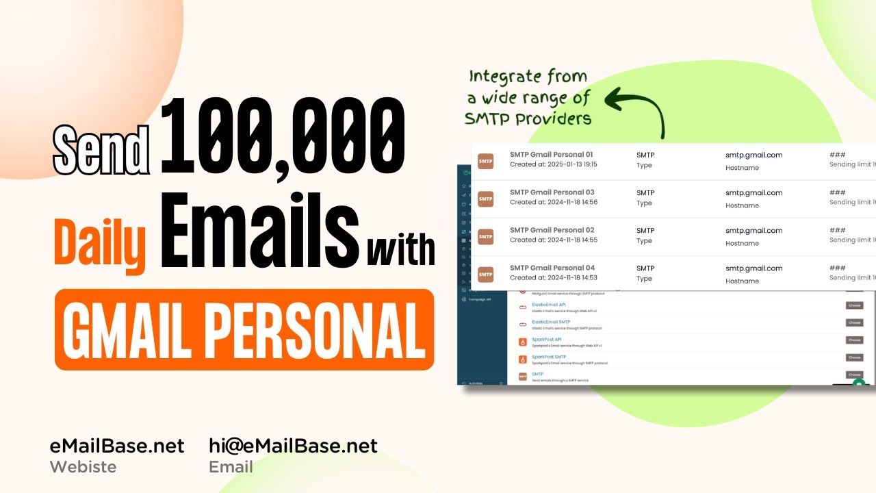 Gmail Personal Account: Send 100K Emails Daily for Just $49 | Step-by-Step Guide