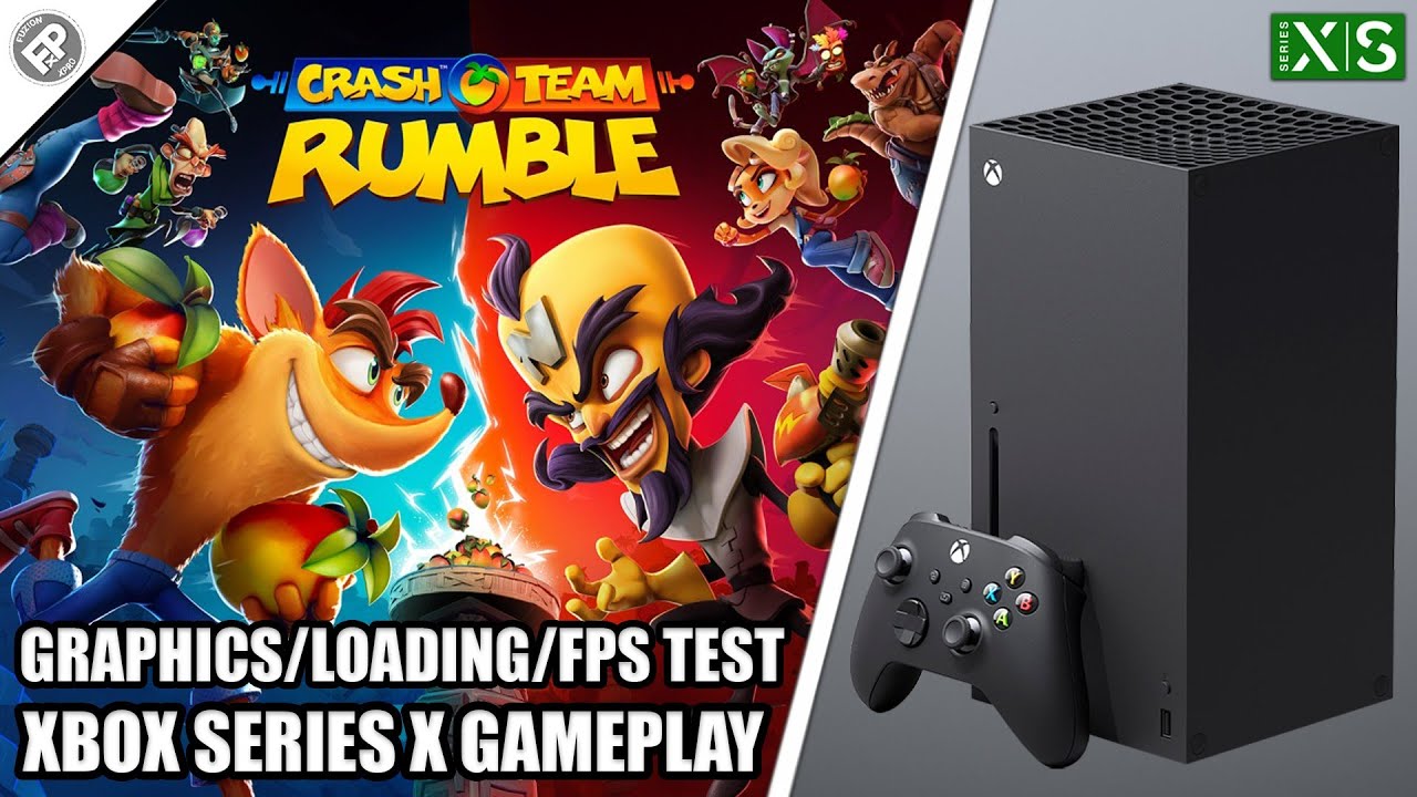 Crash Team Rumble - Xbox Series X Gameplay + FPS Test