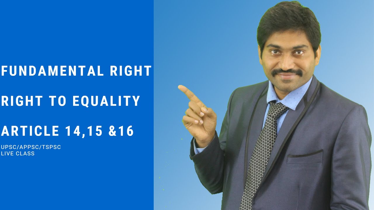 FUNDAMENTAL_RIGHTS_20TH_APRIL_ ARTICLES 14_15_16_5AM||mrhafeez||masters academy||live classes||