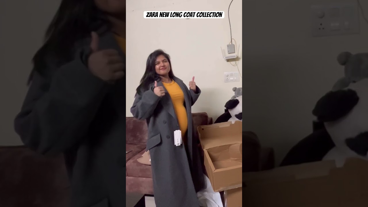 Zara winter collection 🧥#zara #zarahaul #haul #wintercollection #winterfashion #longcoat #trending