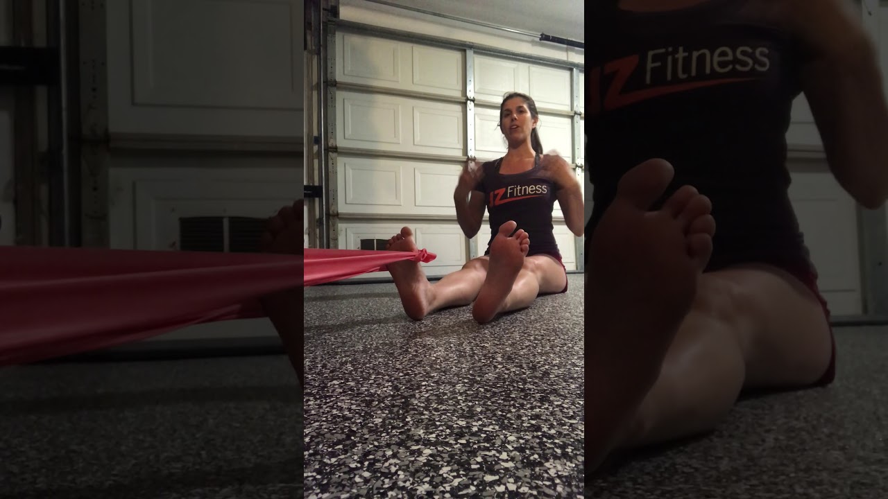 Dorsi Flexion with Bands with JZ FITNESS