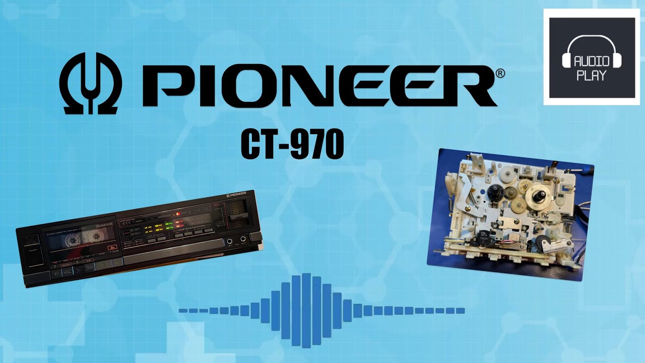 #Pioneer #CT-970 - oględziny, naprawa i przegląd [069]
