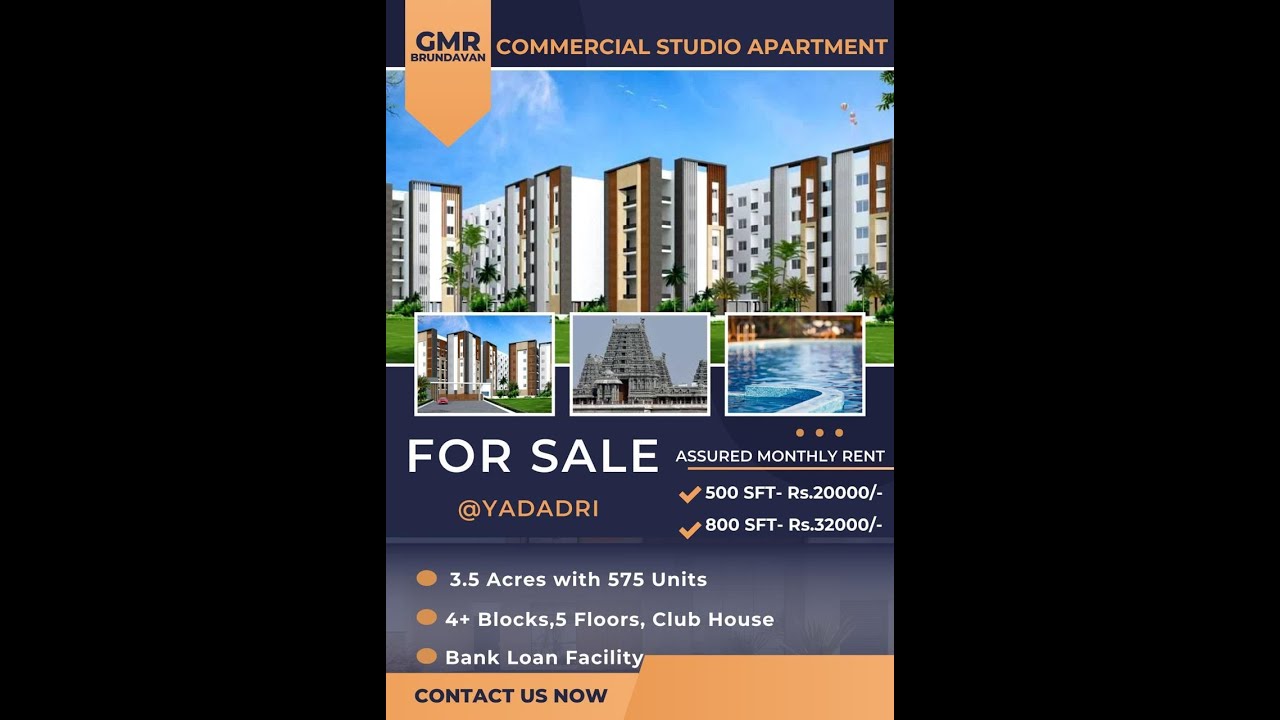 Assured Rental Income ₹10K–₹32K | High Return Properties Near Yadadri Temple |4more +91 7815820290