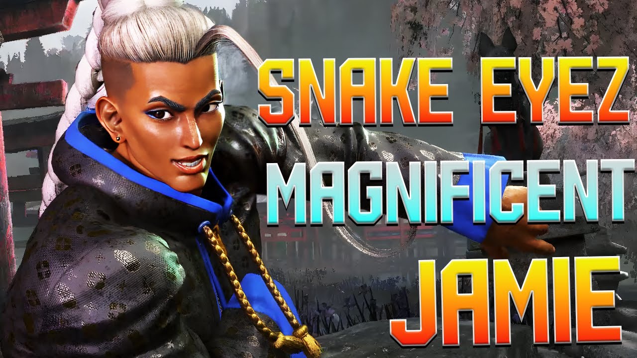 Street Fighter 6 🔥 Snake Eyez Magnificent Jamie Gameplay First Time !