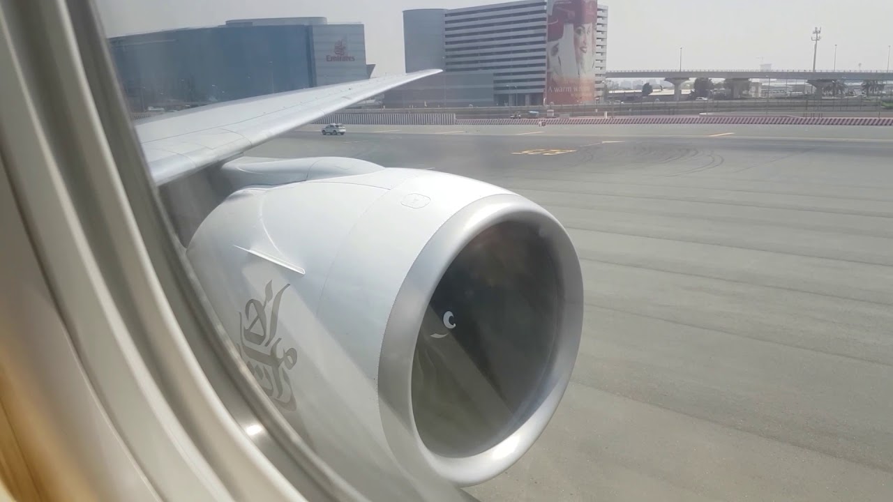 GE90 Engine start-up