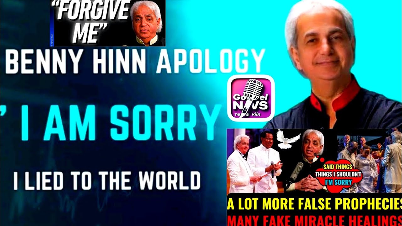 PASTOR BENNY HINN FINALLY APOLOGIZE TO THE ENTIRE WORLD OVER HIS FAKE MIRACLE