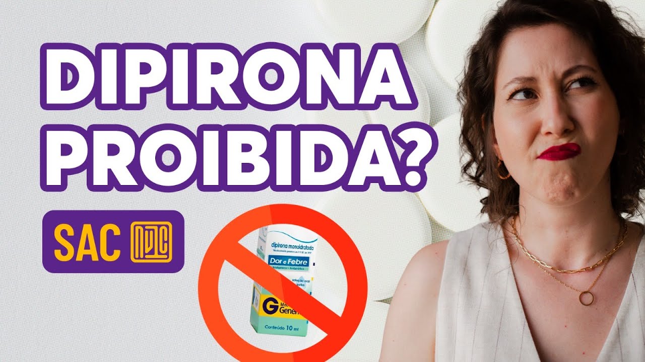 DIPIRONA &eacute; REALMENTE segura?