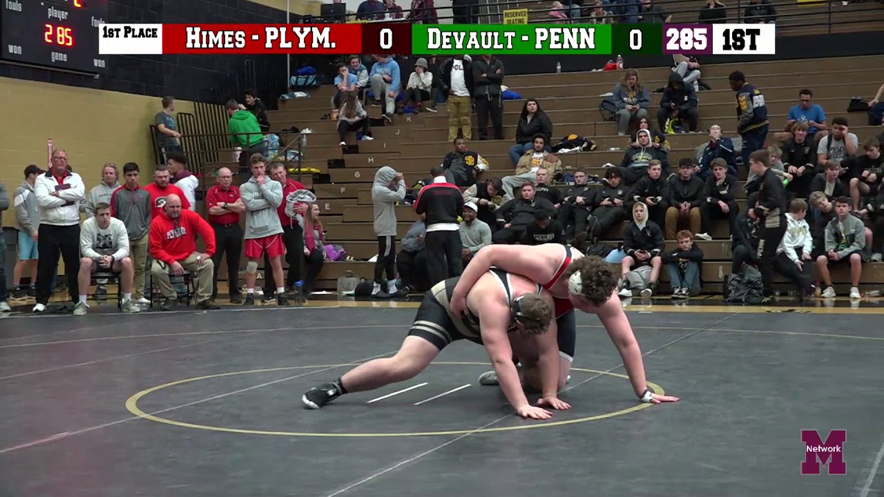 2020 IHSAA Regional Wresting Finals at Penn