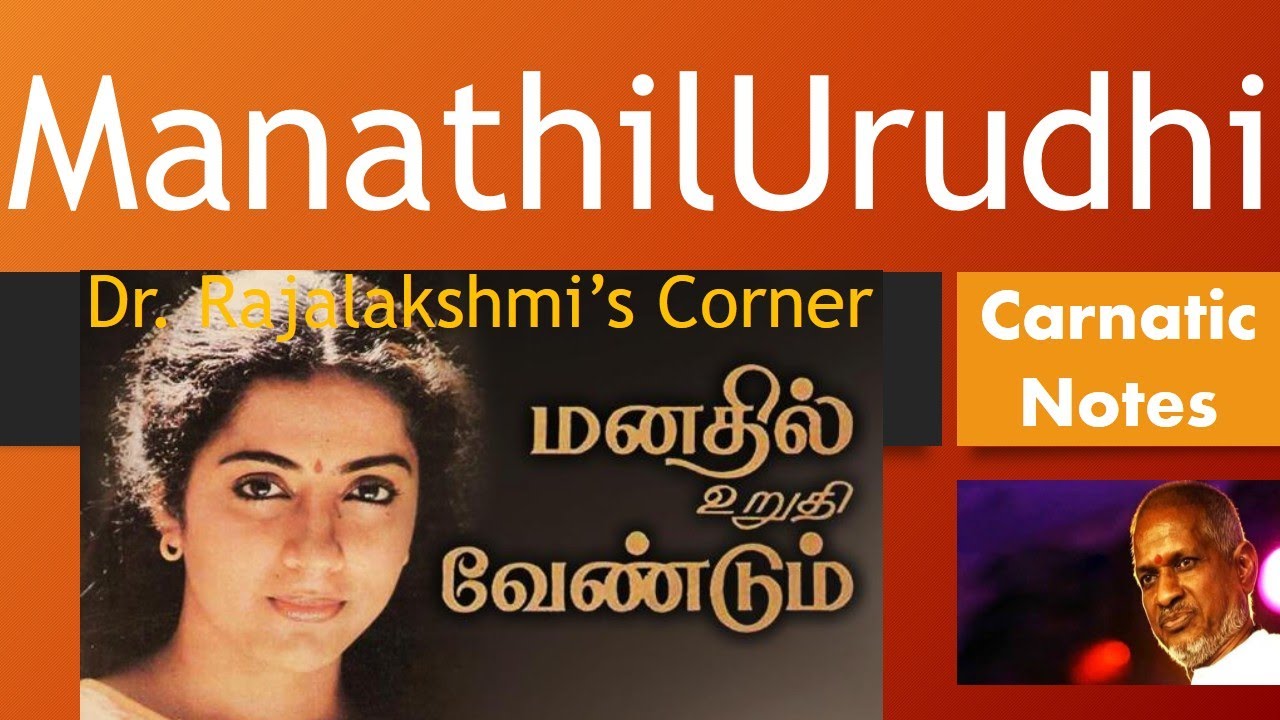 Manathil Uruthi Vendum | Manathil Urudhi Vendum | Carnatic Notes | Veena Tutorial | DrRajalakshmi