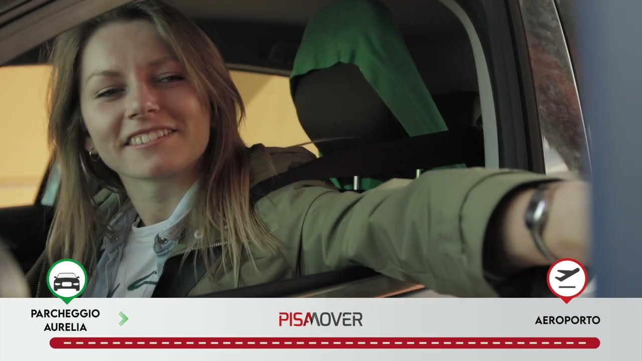PARCHEGGIARE e ARRIVARE all’Aeroporto di Pisa? Facile con PISAMOVER! (Tratta Park Aurelia-Aeroporto)