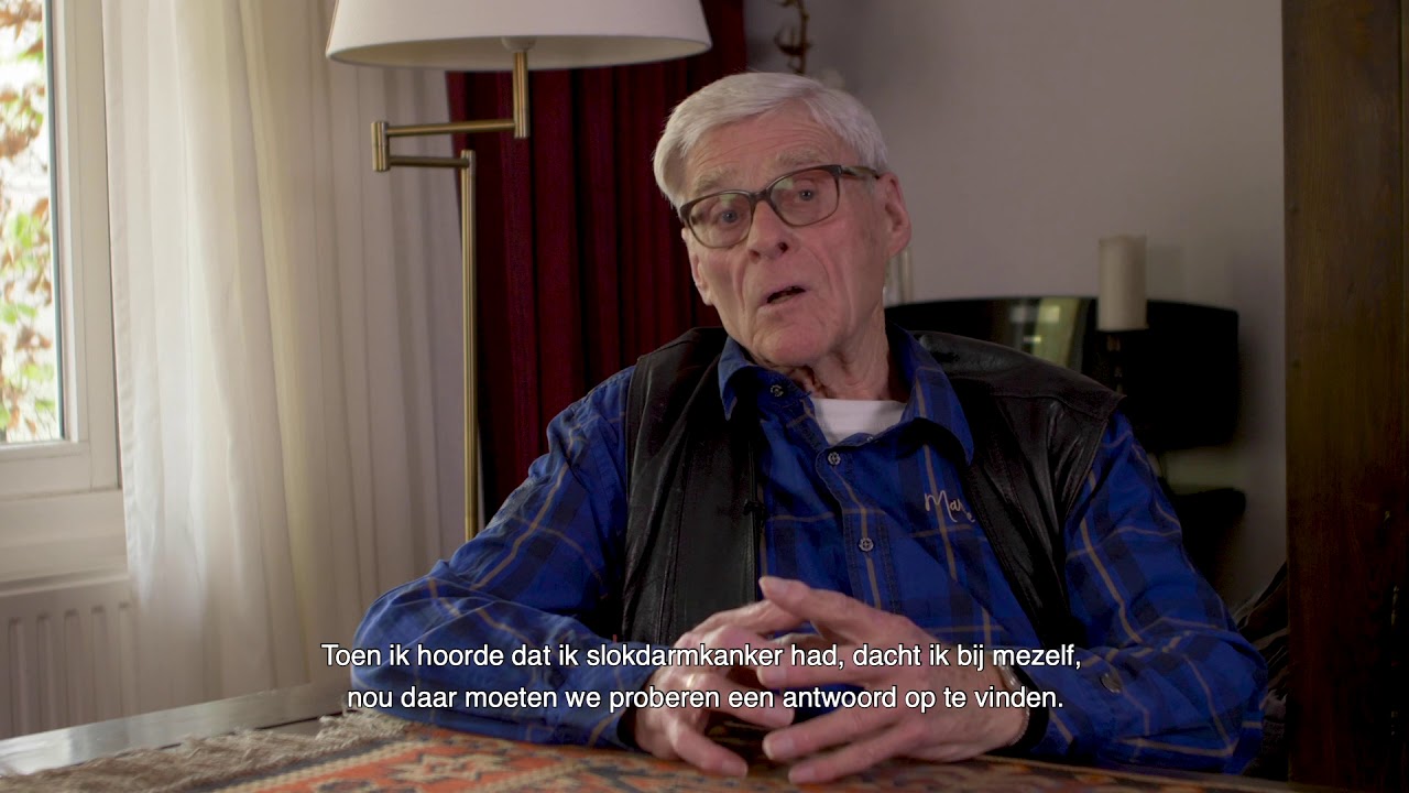 Slokdarmkankerpatiënt Cor de Vos vertelt zijn verhaal