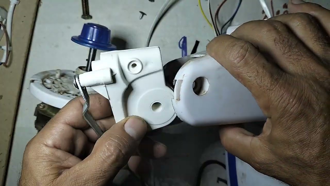طريقة تغير رقبة مروحه مكتب او عامود