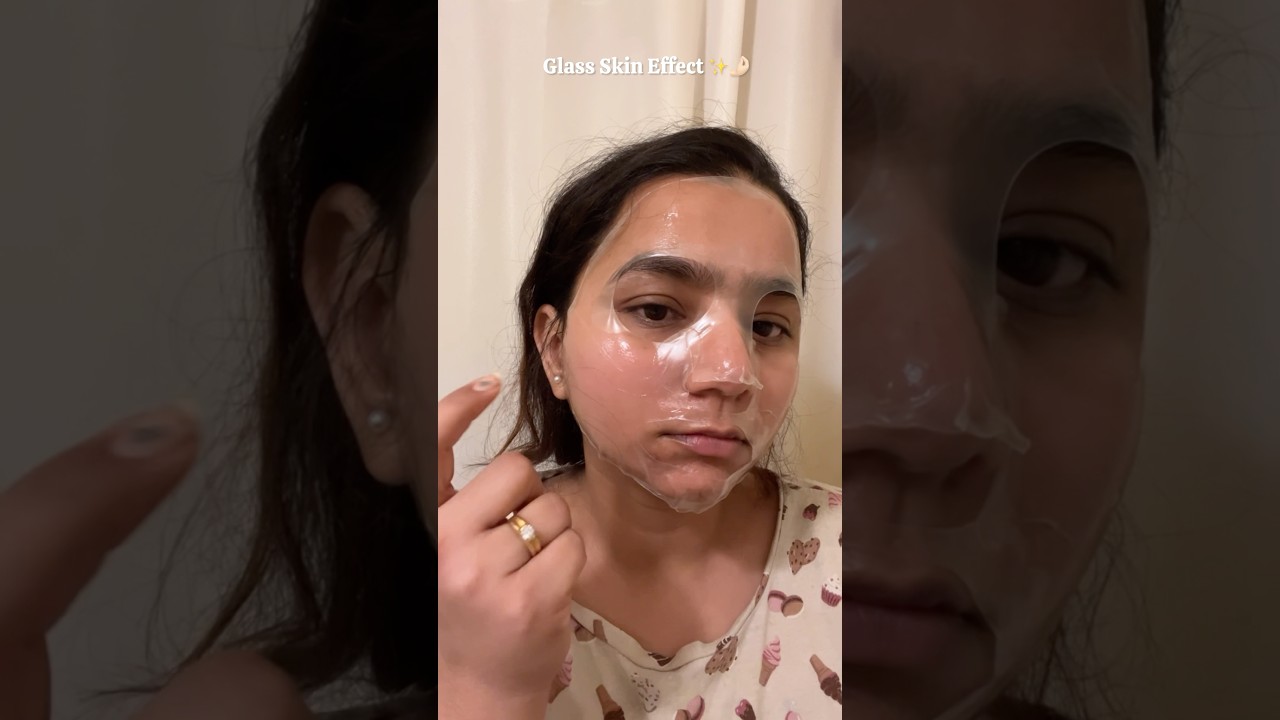 Collagen face mask ✨😌