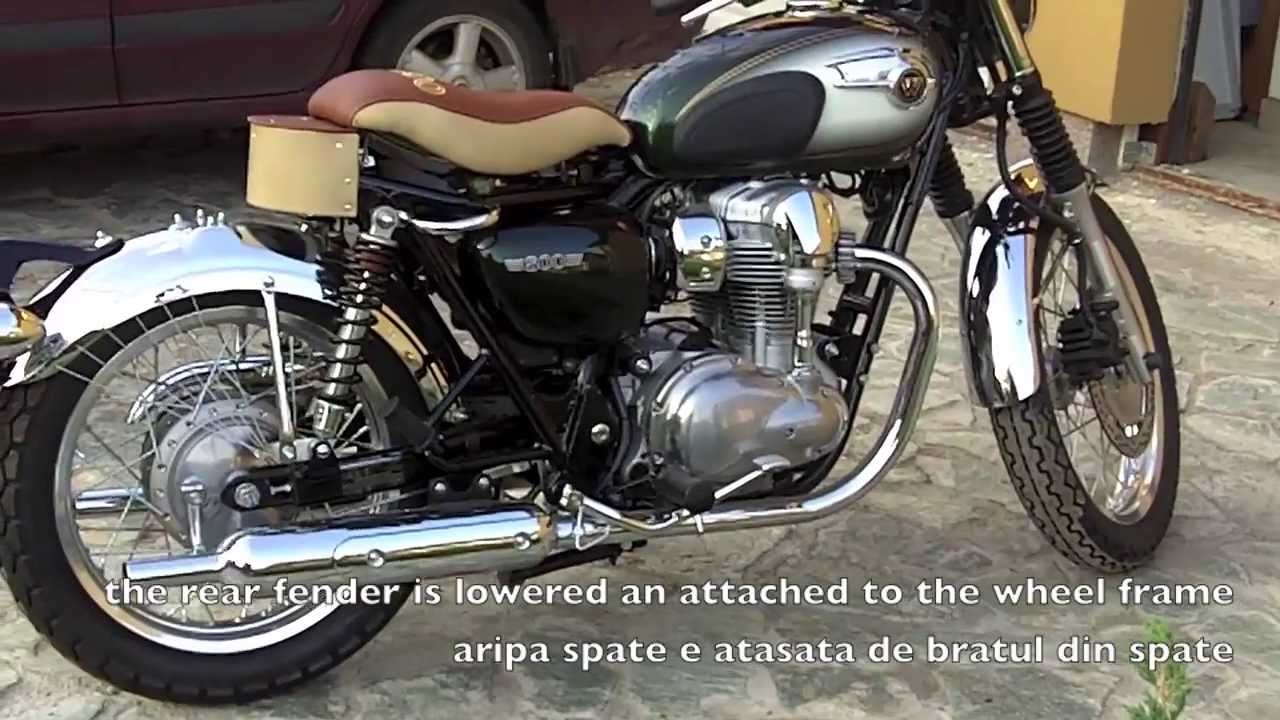 Kawasaki W 800 single seater