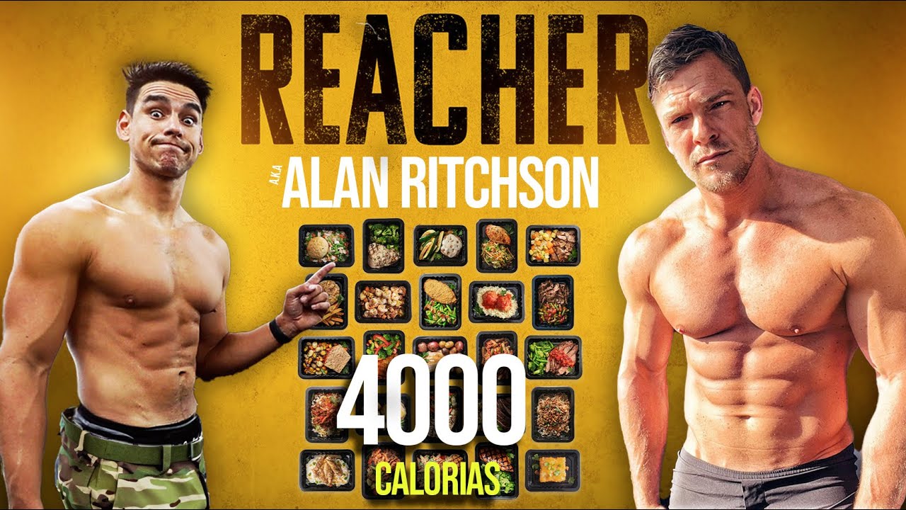 FIZ A DIETA DO REACHER POR 1 DIA 💪🔥 Ganhou Músculos e PERDEU GORDURA! [ Alan Ritchson ]
