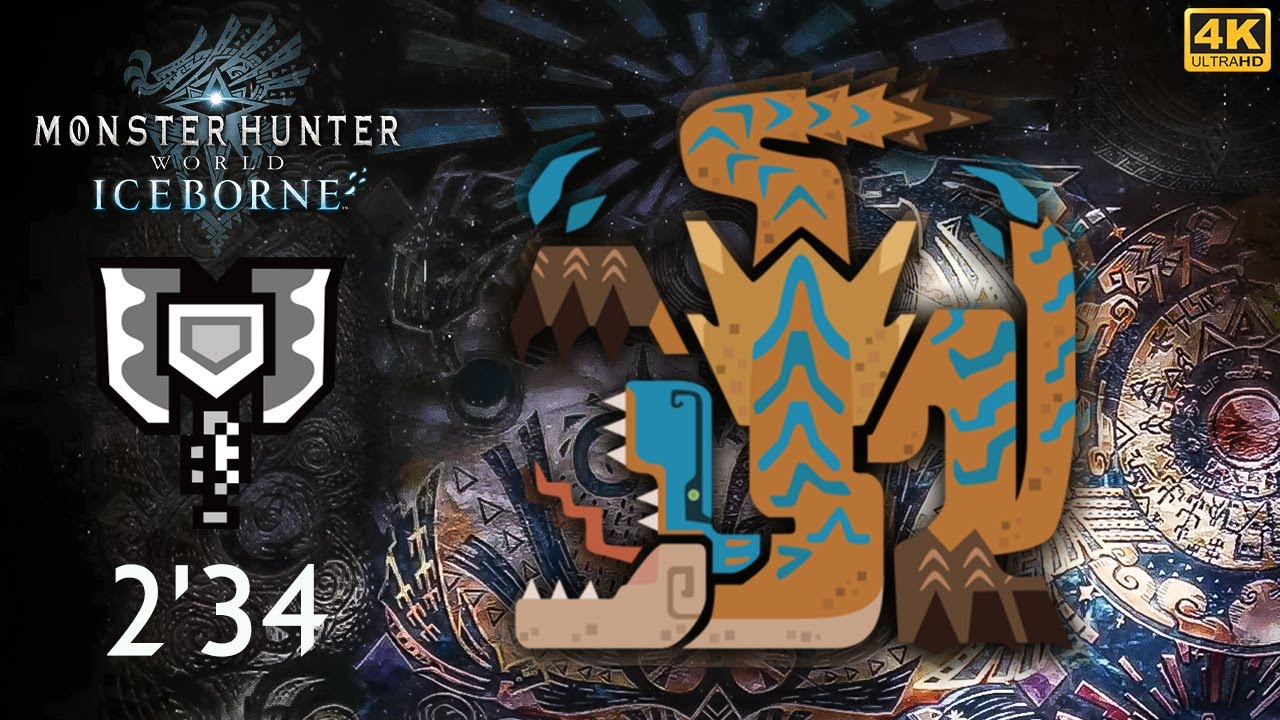 【MHW:I】MR3★ Tigrex 2'34 Charge Blade