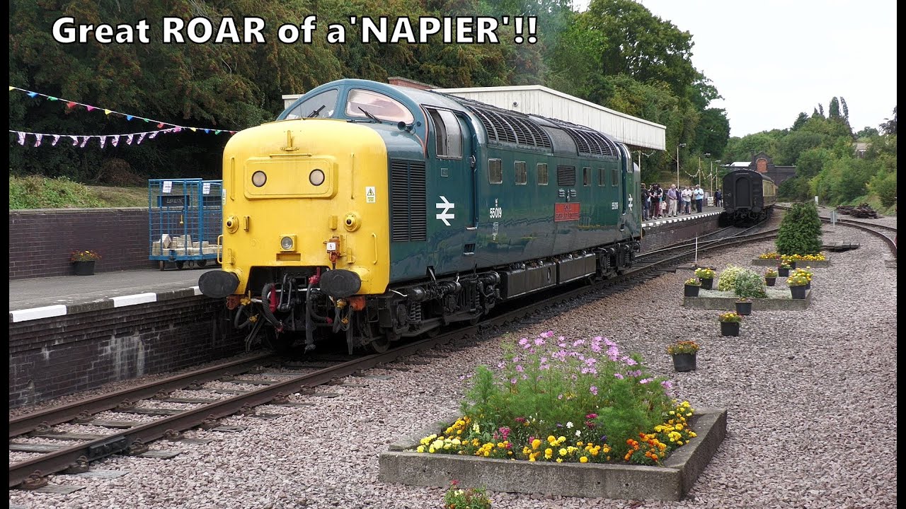 DELTIC, 55019. GREAT sound, at the Great Central Railway, 16th August 2025