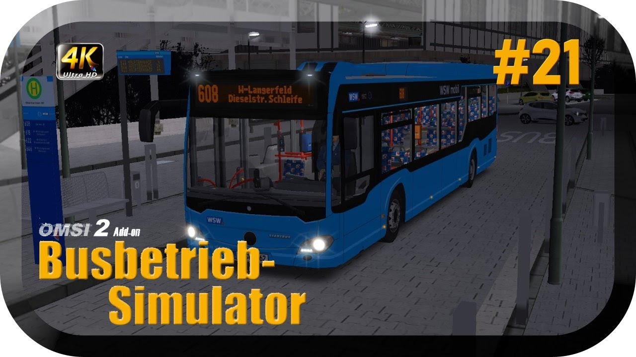 Busbetrieb Simulator ➤ Omsi 2 DLC #21 Auf die Gr&ouml;&szlig;e kommt es an *PC/4K/60FPS/DE*