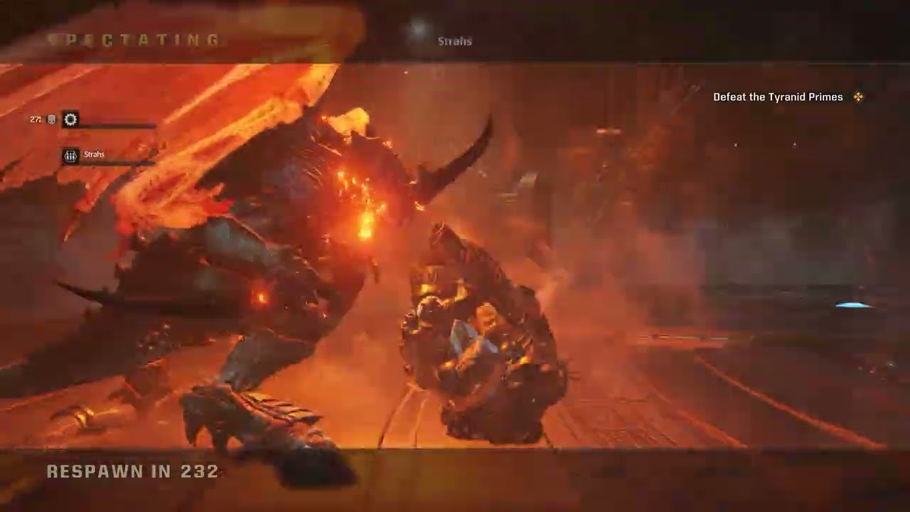Space Marine 2 PvE noob joins hard game end, gets carried by random teammates, gets full rewards