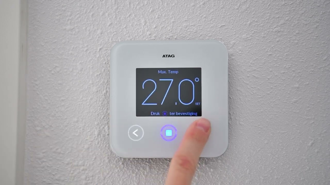 Opstookprotocol met ATAG Thermostaat