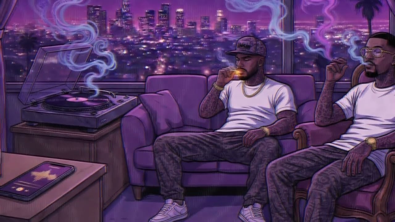 Relaxing Late Night Vibes | Midnight Haze | Bluesy Hip Hop & Chill Melodic Rap Mix