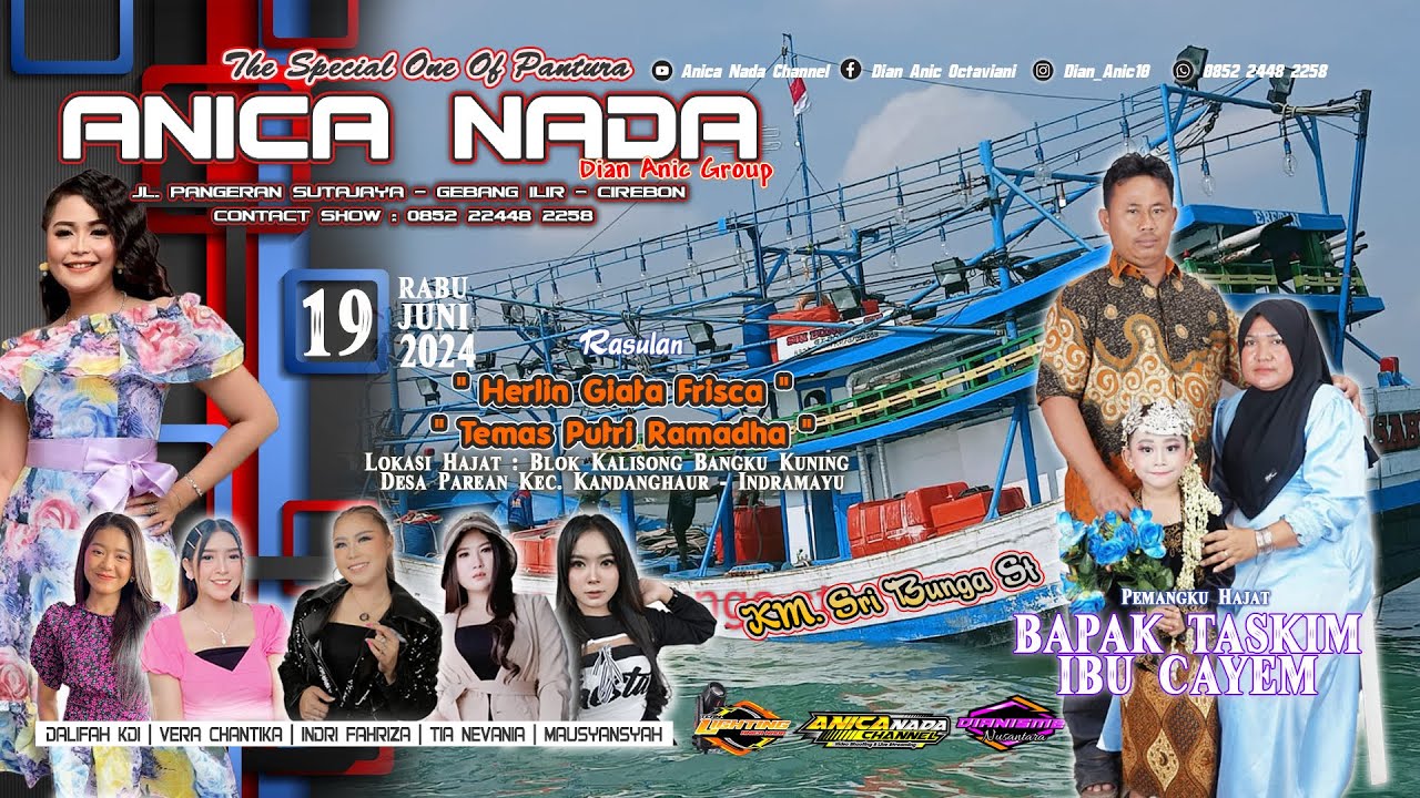 🔴LIVE ANICA NADA ( DIAN ANIC ) | MALAM 19 JUNI  2024 | KALISONG - PAREAN | KANDANGHAUR | INDRAMAYU