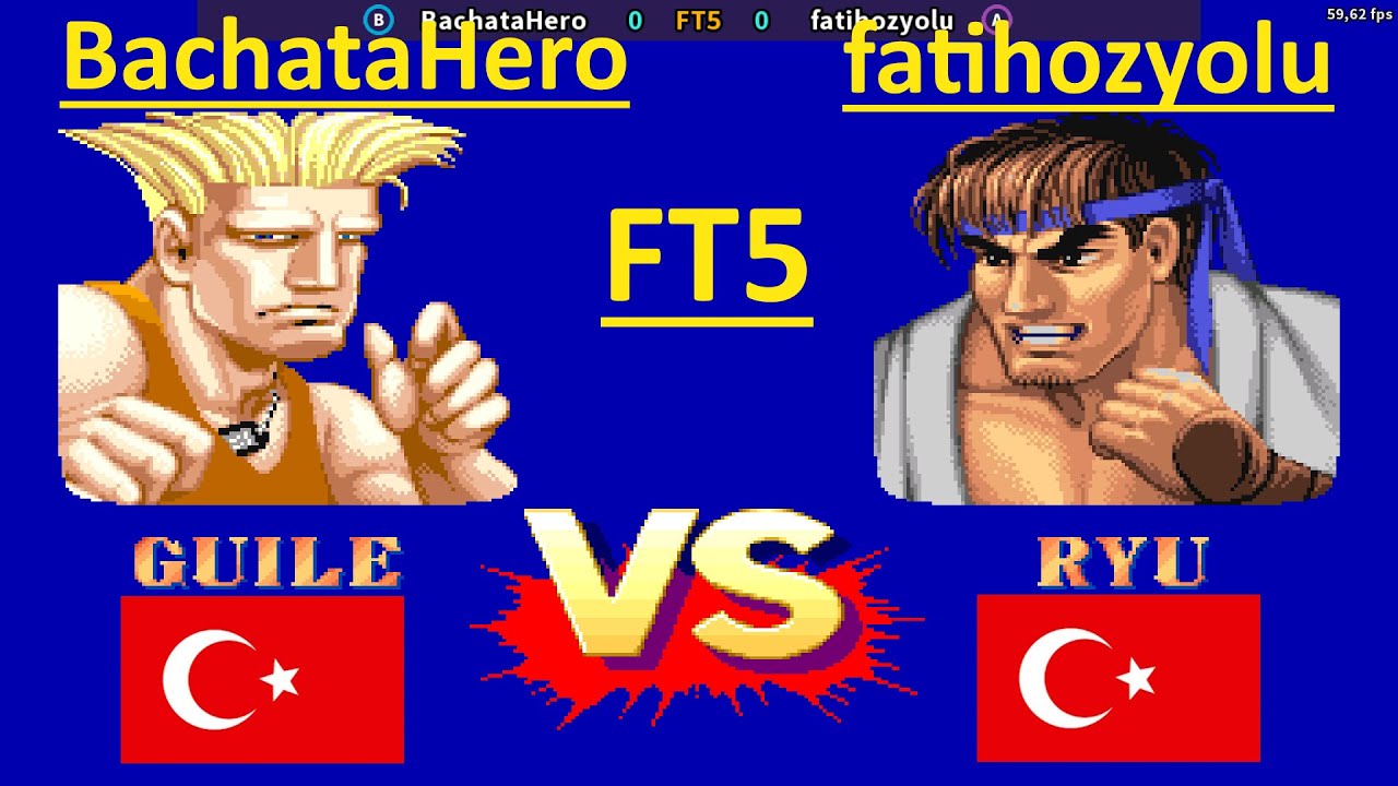 Street Fighter II': Champion Edition - BachataHero vs -fatihozyolu - FT5 - 1080P/60FPS -22.10.2024