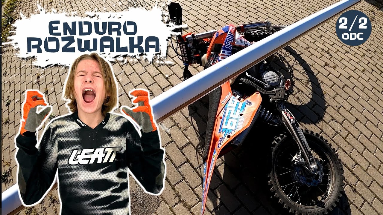 ANGRY JUNIOR | Zdemolowałem KTM w górach zaczynajac od szlabanu | odc 2/2