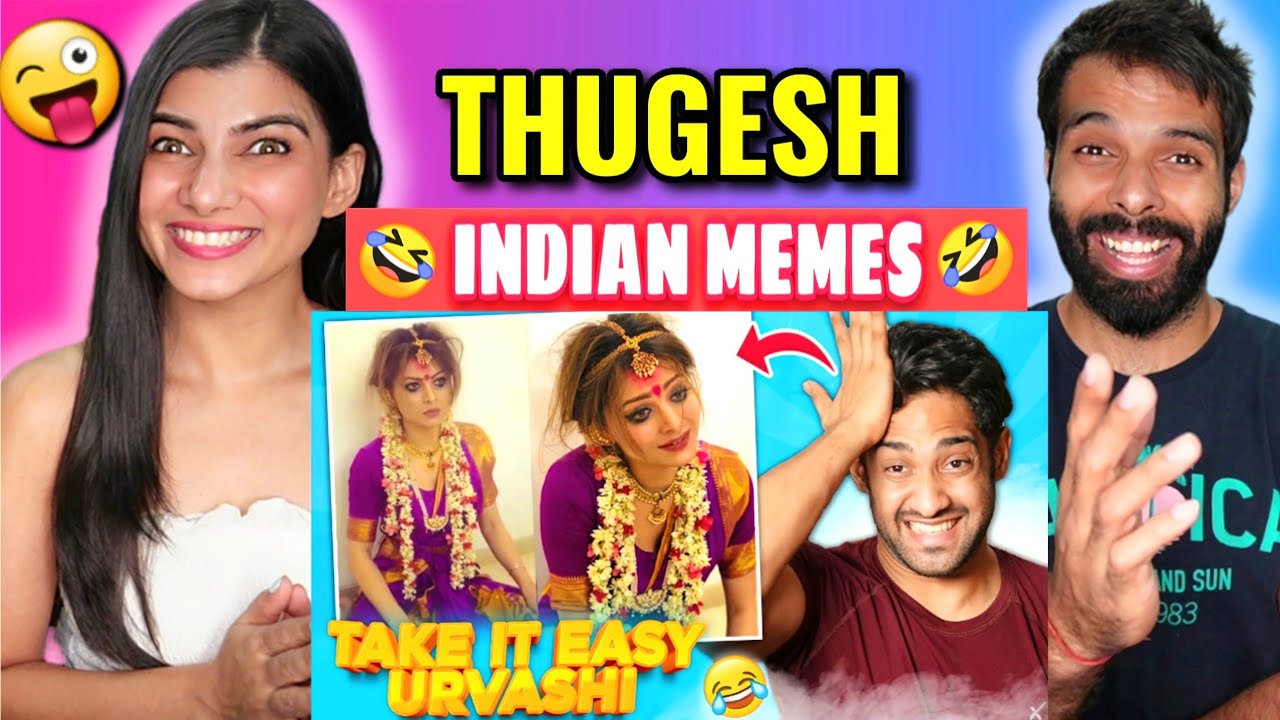 Urvashi Rautela is Super Funny (INDIAN MEMES) 😂 Thugesh Reaction!!