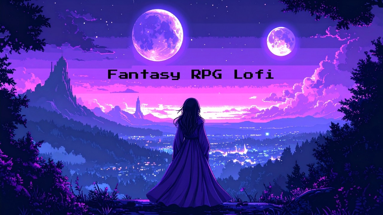 [Study BGM] 90s Japanese RPG Style 16-bit FM Synth Medley - Retro Game Music for Focus & Work