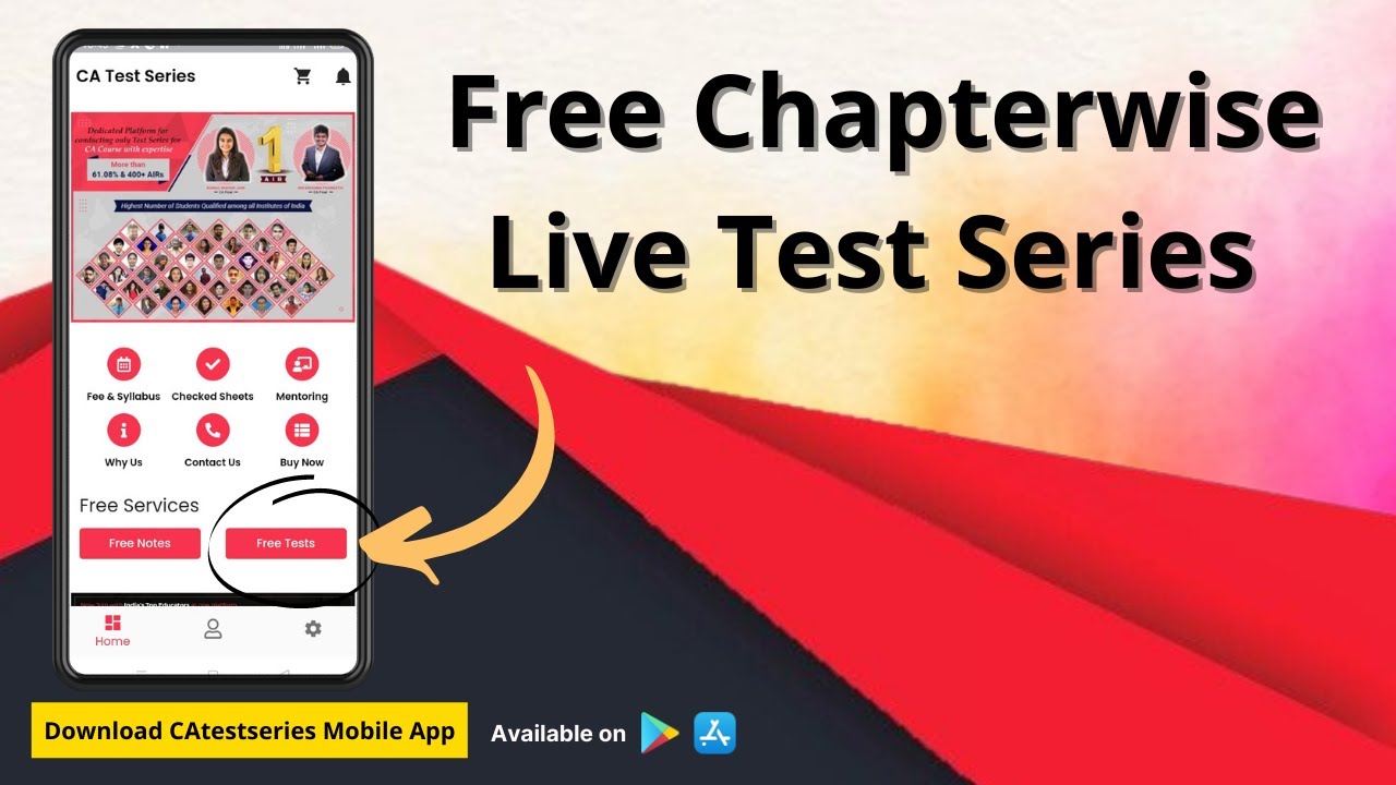 Free CA MAY / Nov 2022 Mock Test Papers | Best Online Test Series For CA Exams | CA Test Series
