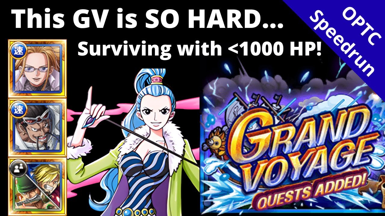 My first GV Miss Wednesday lv 5 team! Zanji version of Kalifa team! OPTC Grand Voyage 大航海 ミス・ウェンズデー