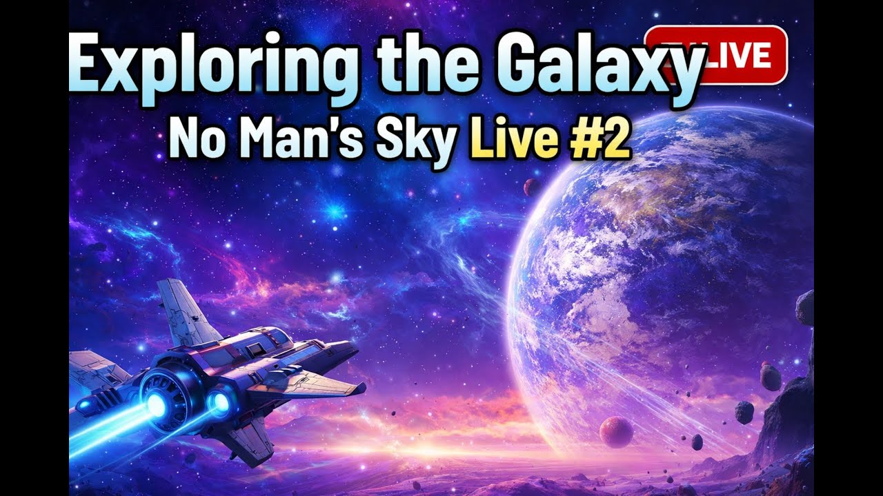 Exploring the Galaxy | No Man’s Sky Live #2