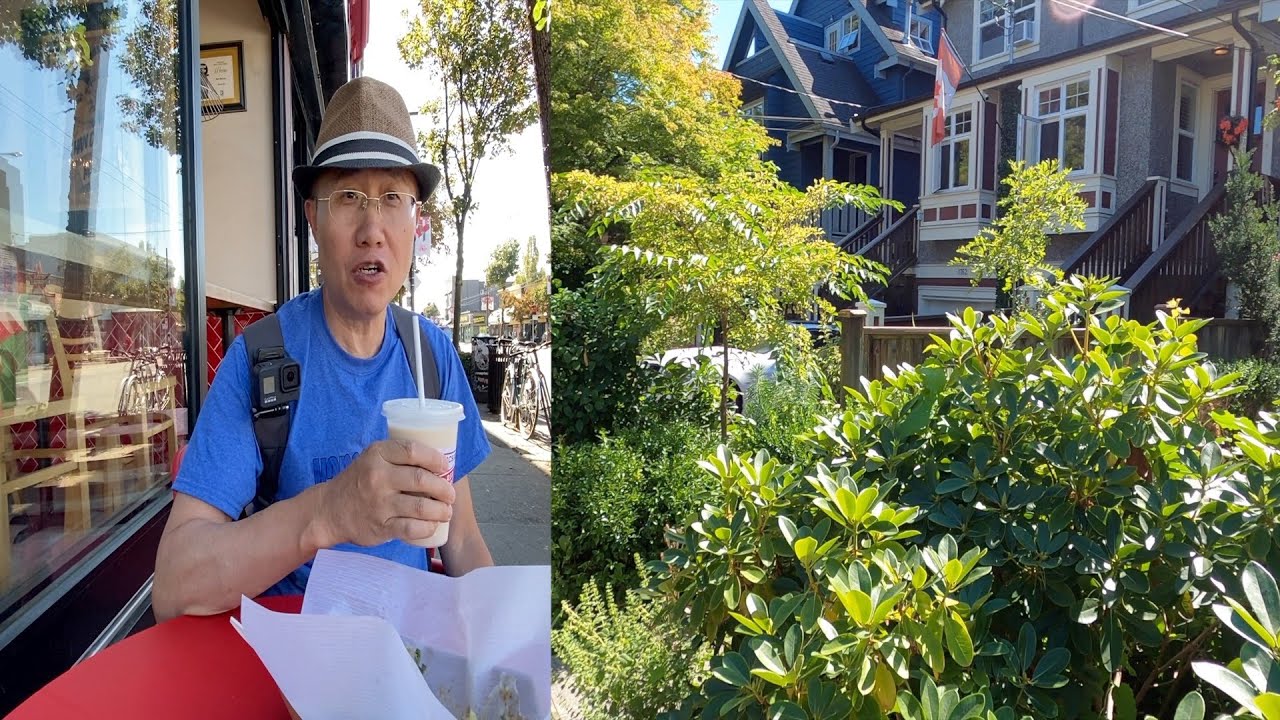 品味温哥华 在生活的社区走一走 这里的房价 美食 公园 商业街【Garden Time 田园生活分享】2022 9