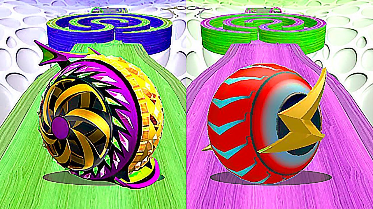 Which Racing Ball Will Pass 4 Levels First: Action Ball or Going Ball? Race-581