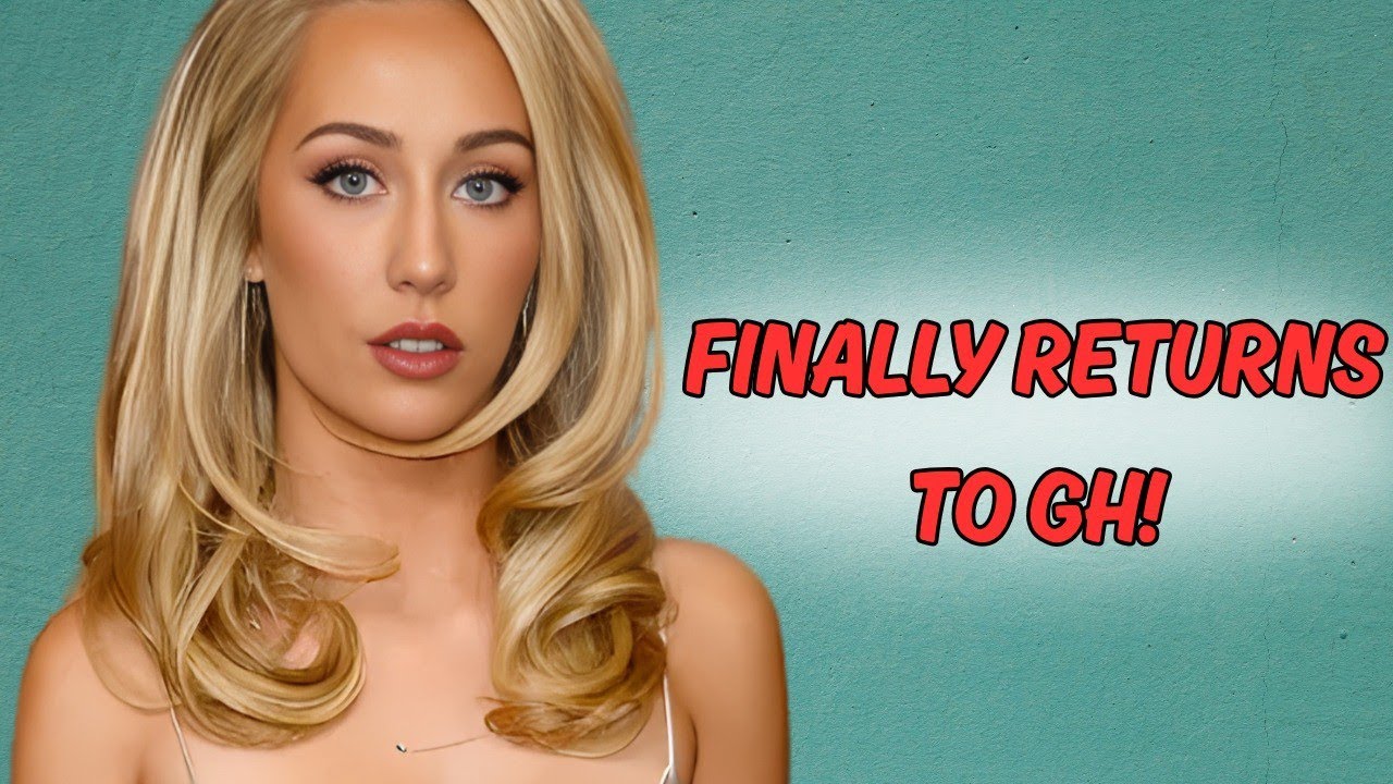 Eden McCoy Just Breaks Silence on Returning To GH!