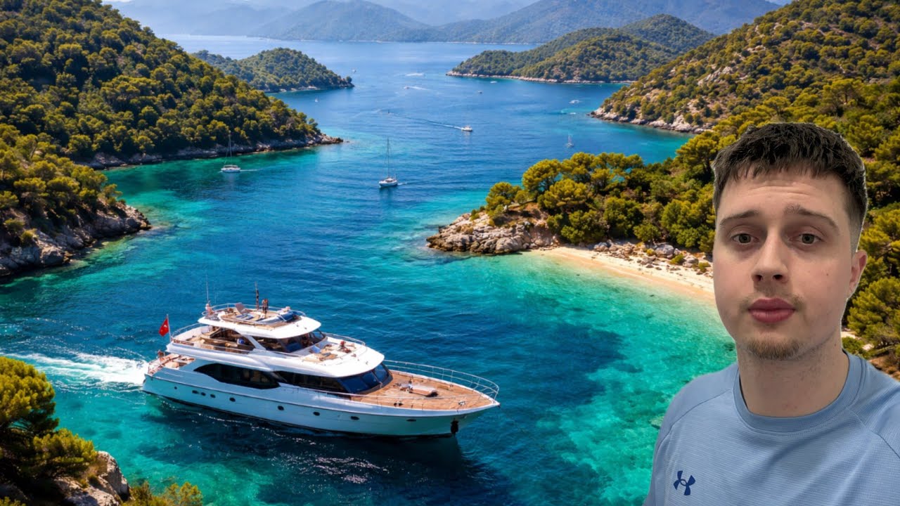 Путешествия по островам и купание в открытой воде в Турции! 🇹🇷